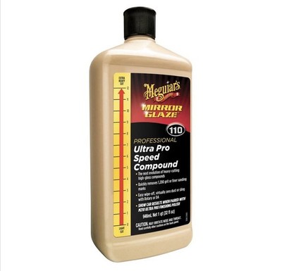 Meguiars Mirror Glaze M11032 Heavy-Cut Ultra Pro Speed Compound, 32 oz Bottle