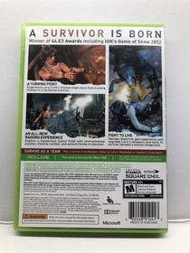 Tomb Raider (Microsoft Xbox 360, 2013) Complete Tested Working - Free Ship