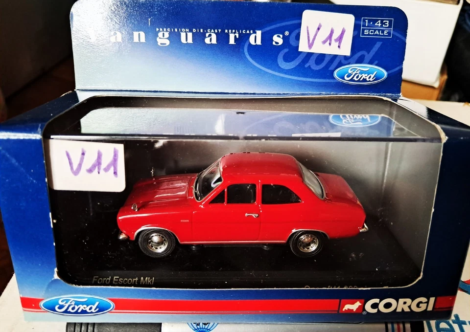 Modello auto 1/43 Vauxhall Vitesse Ford Escort MK1 Dragon Red - Immagine 3 di 4