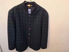 Gössl Damen Trachten Janker Gr. 50 – 100%Schurwolle – Grün kariert – Top Zustand