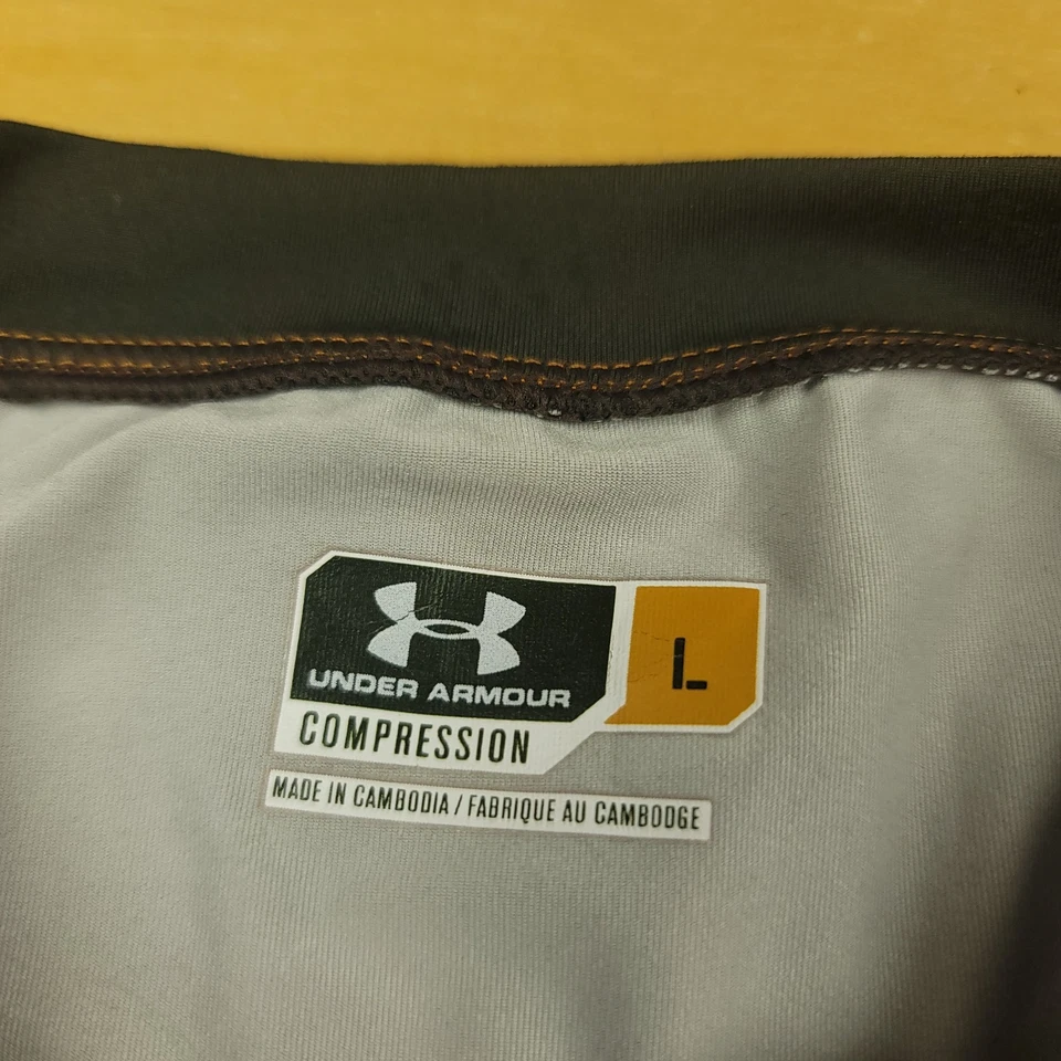 Under Armour Compression Mens L Mossy Oak Break Up Infinity Camo Hunting Gear - Image 3 of 4