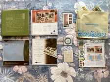 Creative Memories CM 9piece Gift Lot Scrapbook Album Stickers Paper Letters 