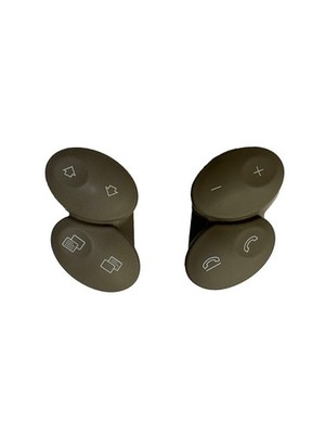 MERCEDES SL R230 SL500 W211 E500 STEERING WHEEL CONTROL BUTTONS TAN BEIGE