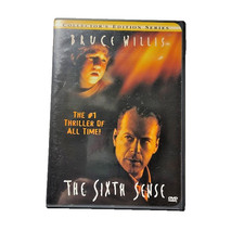 The Sixth Sense DVD Movie 2000 Psychological Thriller Bruce Willis PG 13