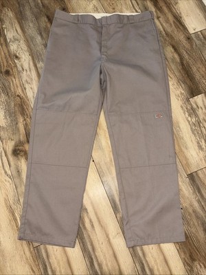 Dickies Loose Fit Work pants Double Knee Loose Fit 85283-SV Silver Size 44x34