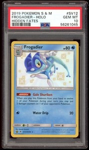 Frogadier SV12/SV94 Hidden Fates Shiny Vault Holo