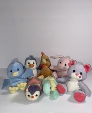Precious Moments Tender Tails ENESCO Bean Bag Plush Animal Lot of 7 2 NEW 