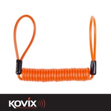 KOVIX FLUO ORANGE HI VIS SCHEIBENSCHLOSS ERINNERUNGSKABEL SICHERHEIT F&Uuml;R SCHEIBENSCHL&Ouml;SSER