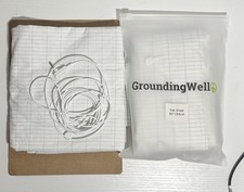2 Grounding Well Flat Bed Sheets 60cm X 265cm 23.6"X104.3" Cotton, Genuine