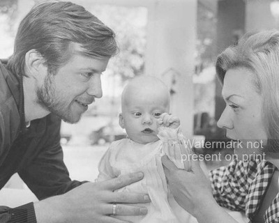 Ingrid Van Bergen Michael Hinz Carolin Photo 8x10 German Actress Singer Family