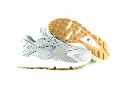 Nike Wmns Air Huarache Run Premium Wolf Grey 683818 012 UK_5 US_7.5 Eur_38.5