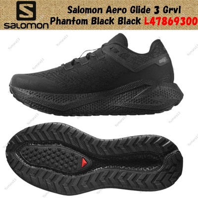 Salomon Aero Glide 3 Grvl Phantom Black Schwarz L47869300 Herren Gr.
