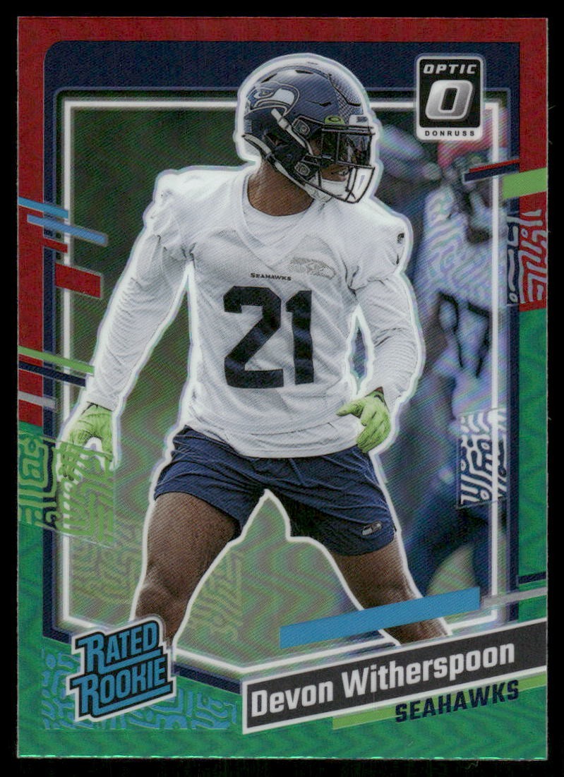 2023 Donruss #389 Devon Witherspoon Aqueous Test