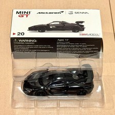 MINI GT McLaren Senna Onyx Black RHD