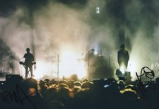 Signed Photo 12x8 In Robert "3D" Del Naja Grant "Daddy G" Marshal Massive Attack