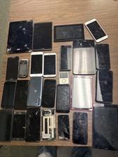 Lot of 25 Phones,Tablets   iPhone iPad Samsung Motorola Parts   UNTESTED