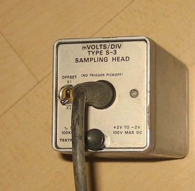 Tektronix S-3 sampling head ungeprüft
