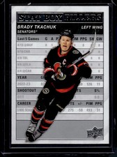 2023-24 Upper Deck #SB-17 Brady Tkachuk Stat Box Fillers