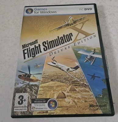 MICROSOFT Flight Simulator X - Deluxe Edition PC DVD ROM