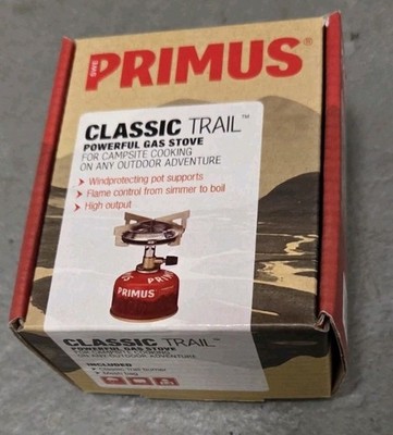 Primus Classic Trail Single Burner Stove Backpacking Camping Hiking NEW
