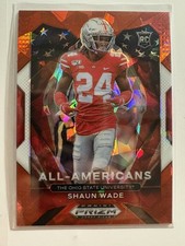 2021 PRIZM DRAFT PICKS PRIZM #191 SHAUN WADE ALL Americans RED