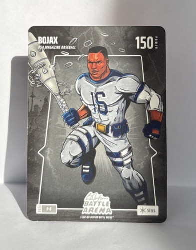 2025 Bo Jackson Battle Arena Bojax P-8 PSA Magazine Exclusive SP Steel 150 power