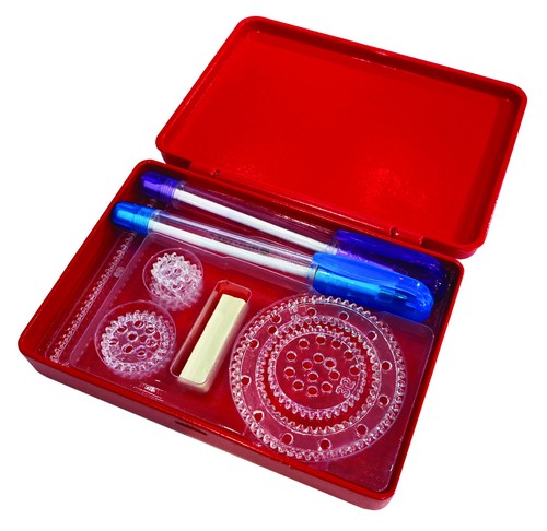 World's Smallest SPIROGRAPH Art Toy Mini Travel Miniature - Picture 3 of 4