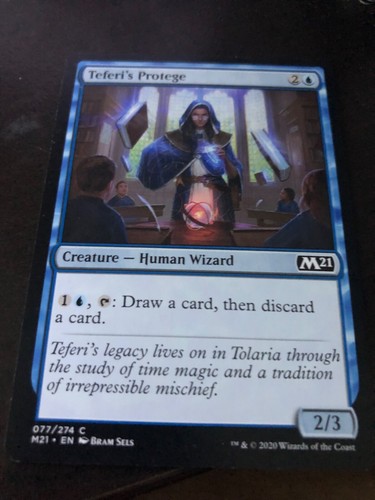 Teferi's Protege (Showcase) Core Set 2021 Regular - 第 1/1 張圖片