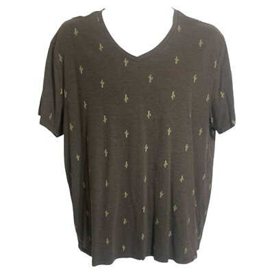 Chemise Manches Courtes Cactus Pour Homme - Taille L - Occasion Très Bon état