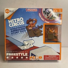 HexBug Nitro Circus World Famous Airbound Stunt Toys FreeStyle Brand New