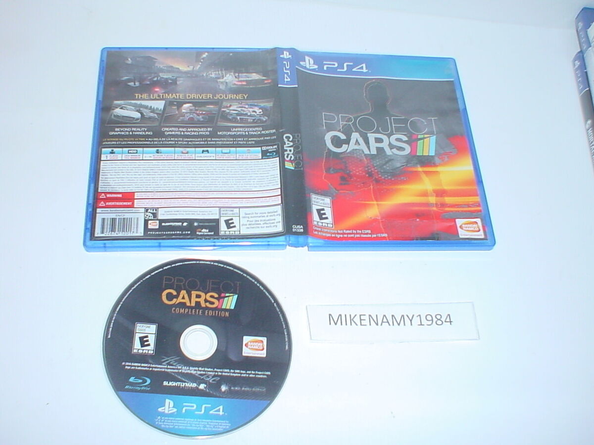  Project CARS - PlayStation 4 : Namco Bandai Games Amer: Toys &  Games