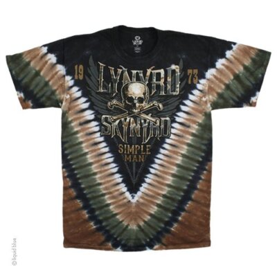 tie dye lynyrd skynyrd shirt