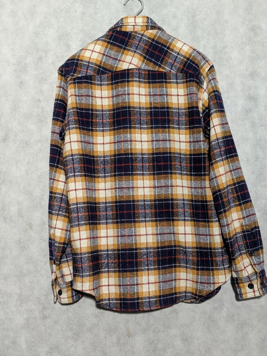 NOAH NYC Flannel Plaid Lumberjack Double Pocket Shirt Small USA | eBay