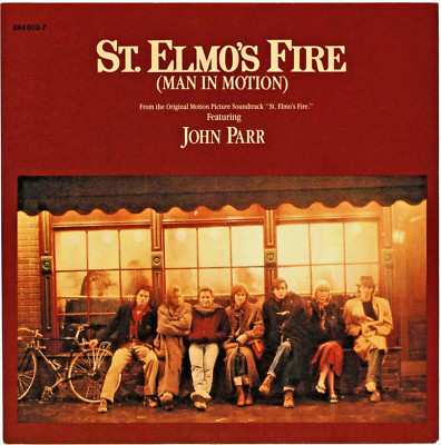 JOHN PARR St.Elmo´s Fire'' 1985 D Single 7'' Mercury 884 003-7