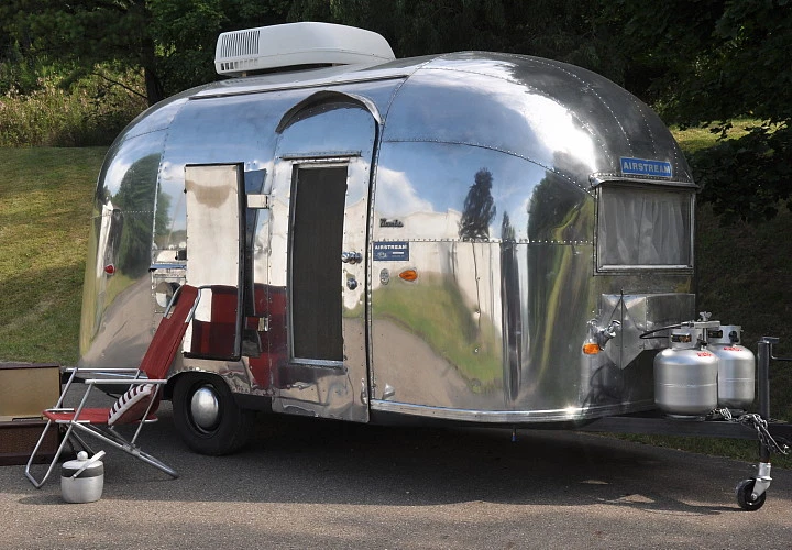 1961 Airstream Bambi Travel Trailer Flat Flexible Refrigerator Magnet READ ALL