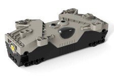 LEGO PRZEDMIOT KOLEKCJONERSKI: 2 niezależne silniki + skrzynka na baterie + odbiornik + pilot zdalnego sterowania