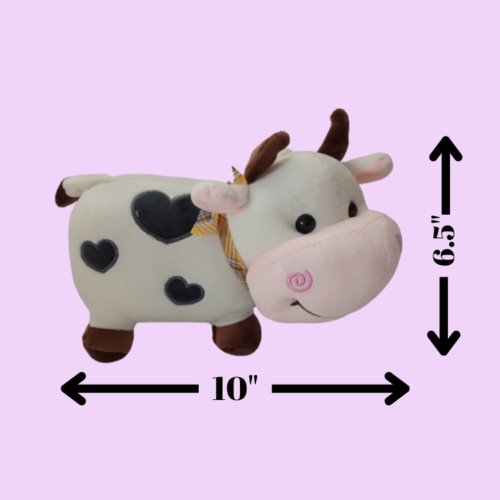 Baby Cow Plush Toy Soft Stuffed Animal Farm Toy, Baby Toy - Picture 3 of 6