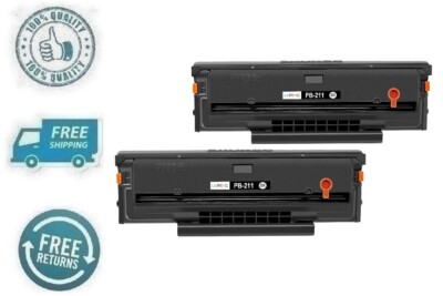 New Black Toner Cartridge 2pc For Pantum P2500W P2502W P2207 M6500NW M6550NW