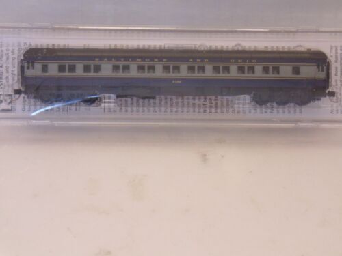 MICROTRAINS 143 00 090 28-1 HEAVYWEIGHT PARLOR CAR Baltimore & Ohio #2122 NIB
