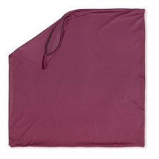 18" x 18" Cover Throw Pillowcases - 85/15 N Silky Burgundy - Merlot