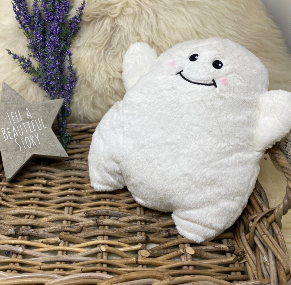 Warmies Cozy Plush GHOST Fully Microwavable Lavender Scented Toy