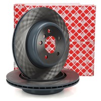 febi Bremsscheiben Ø 330Mm FüR BMW 5Er F10/11 520-30I 518-30D Hinten 34216898733