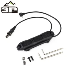 Tactical MLOK KEYMOD Remote Tail Controllers Switch for PEQ Light Dual Button 