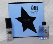 Thierry Mugler AngelMen 2 Piece Set Tonic After Shave .33 oz Skin Comfort .17 oz