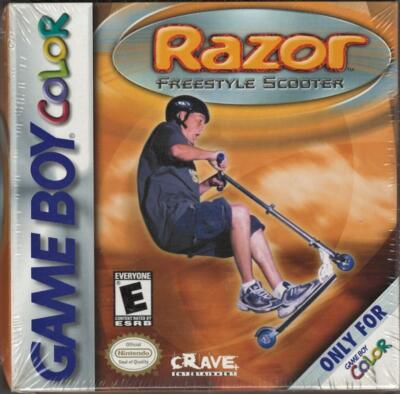 Razor: Freestyle Scooter GBC (Brand New Factory Sealed US Version) Game Boy Adva