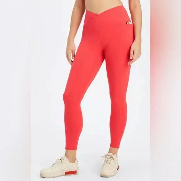 Fabletics Oasis PureLuxe High-Waisted 7/8 Crossover Leggings