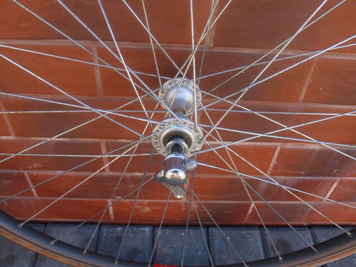 tubular front wheel Mavic GP4 700C Shimano Dura Ace First Gen VIA