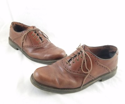 Johnson Murphy 20-1258  Durst Mahogany Men’s Brown Leather Oxford Shoes Size 12W JOHNSTON & MURPHY DURST MAHOGANY 020-1258 Leather Lace-Up  main image 2