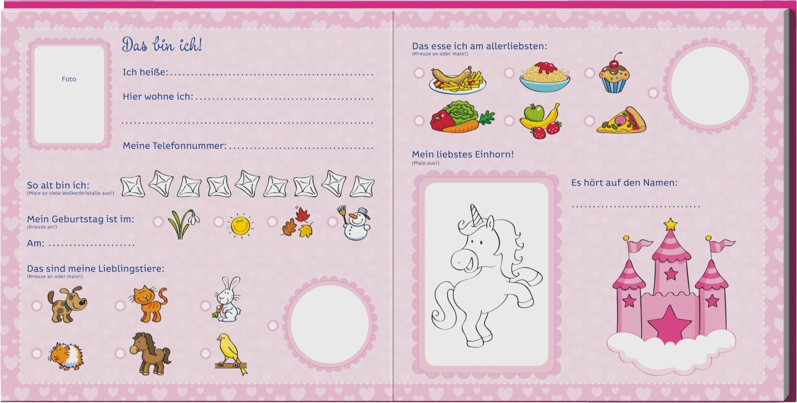 Thumbnail - Stephanie Roehe Einhorn Glitzerglück - Meine Kindergarten-fr ...