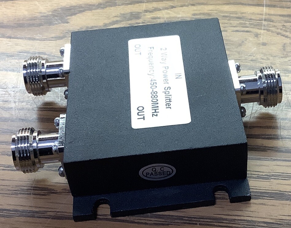 3 Way Power Splitter Frequency 450-880mhz